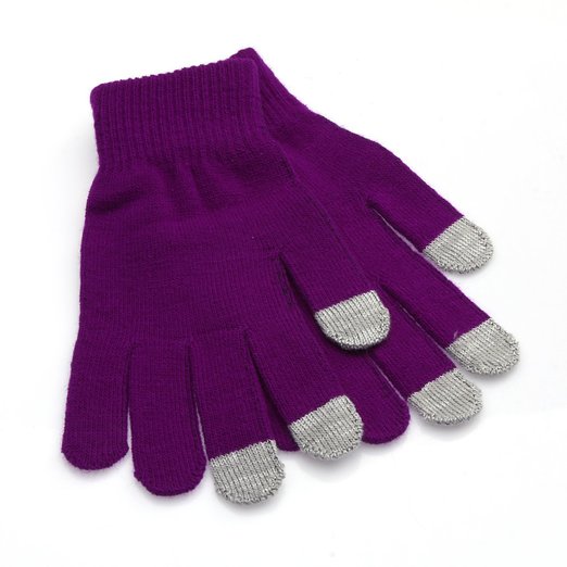 ILOVEDIY Purple Easy Click Touch Screen Winter Fashiosn Gloves for Women
