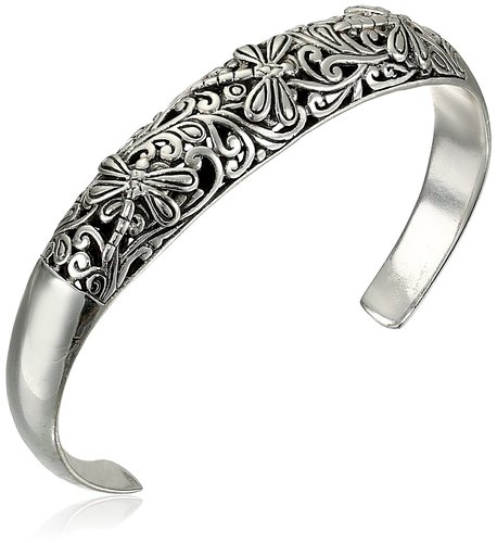 Sterling Silver Filigree Cuff Bracelet